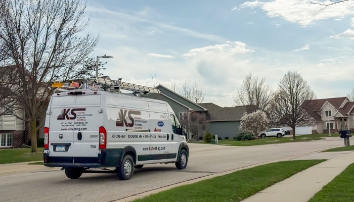 Ks Van In Neighborhood