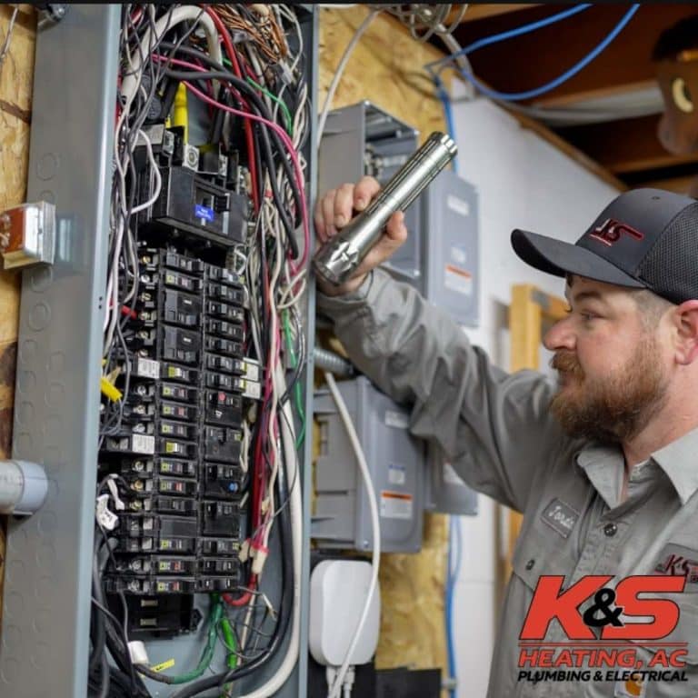 Electrical Overload Warning Signs Panel Inspection Mn